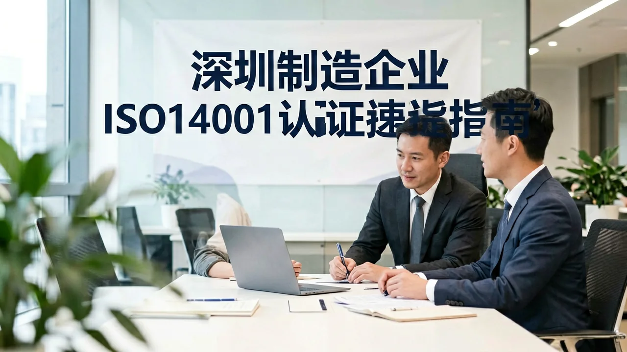 深圳制造企业ISO14001认证提速指南